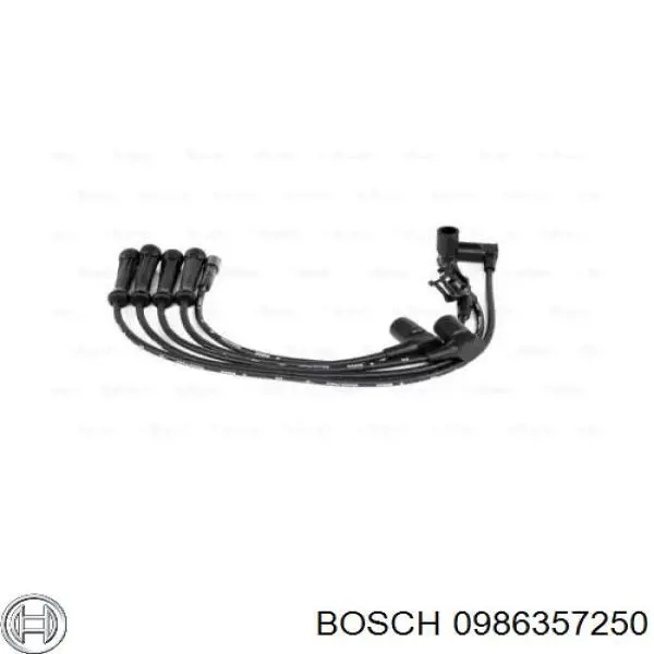 0986357250 Bosch juego de cables de encendido