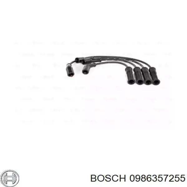 0986357255 Bosch juego de cables de encendido