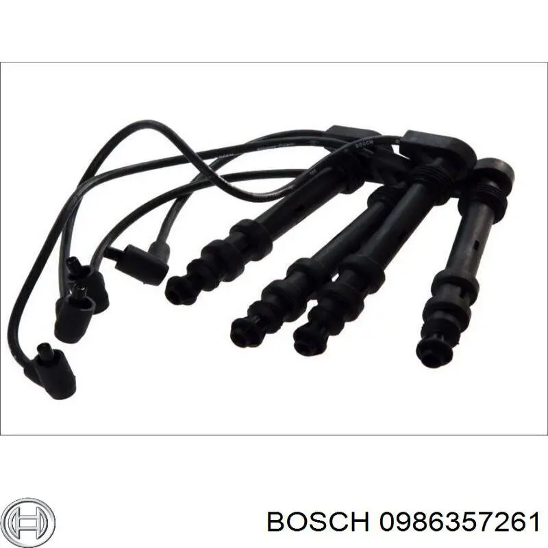 0 986 357 261 Bosch juego de cables de encendido