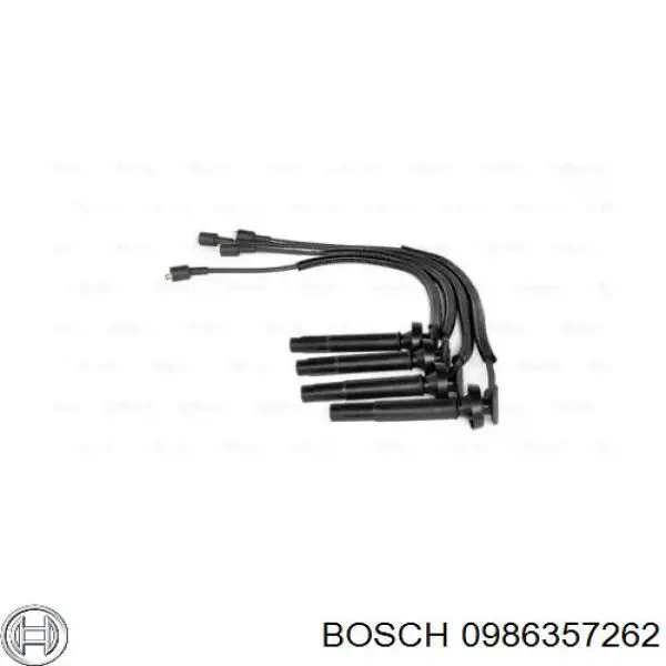 0 986 357 262 Bosch juego de cables de encendido