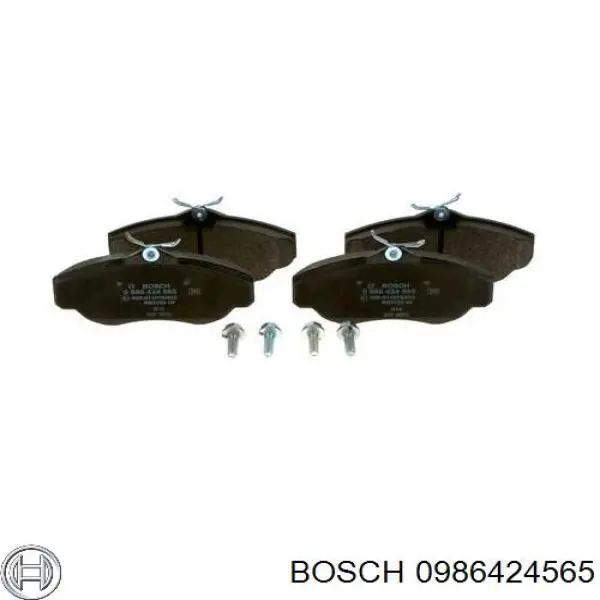 0986424565 Bosch pastillas de freno delanteras