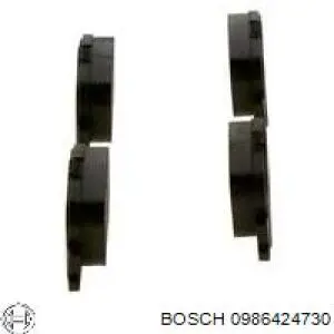 0986424730 Bosch pastillas de freno traseras