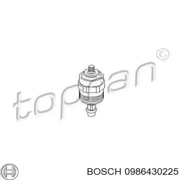 0986430225 Bosch inyector de combustible