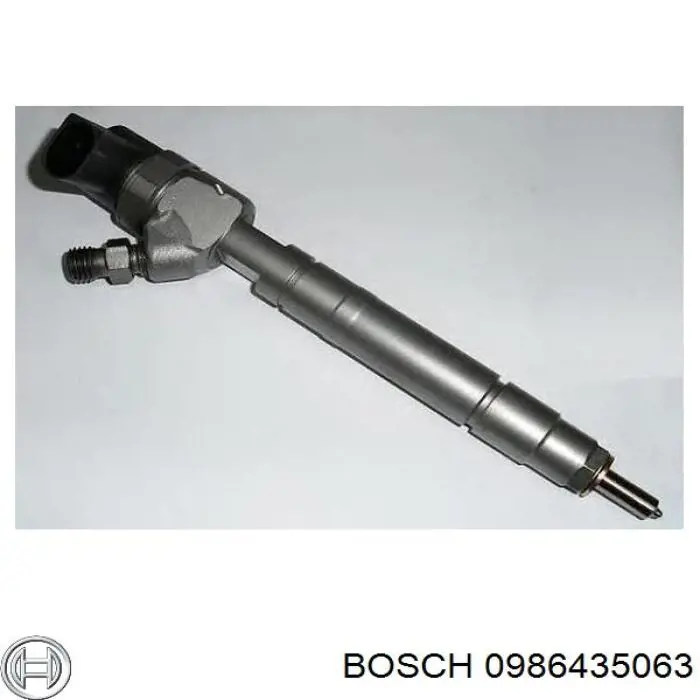 0986435063 Bosch inyector de combustible