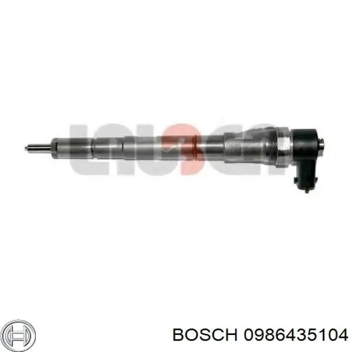 0 986 435 104 Bosch inyector de combustible