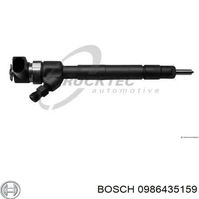 0986435159 Bosch inyector de combustible