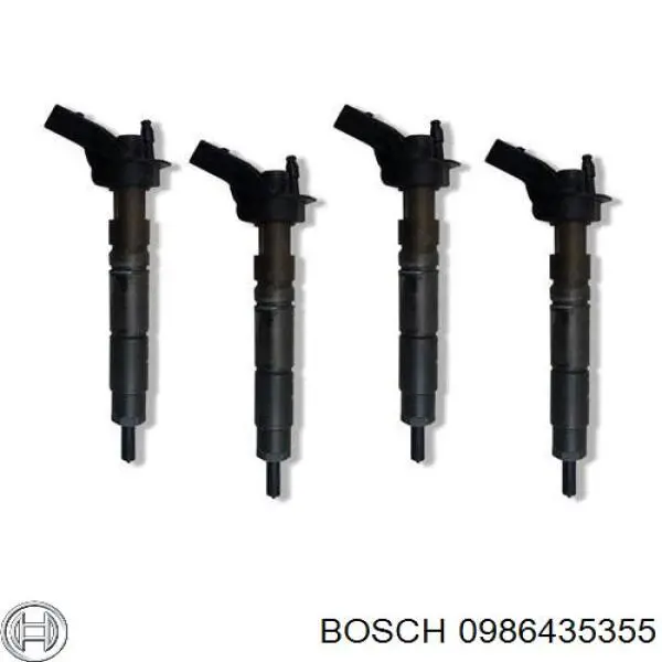 0 986 435 355 Bosch inyector de combustible