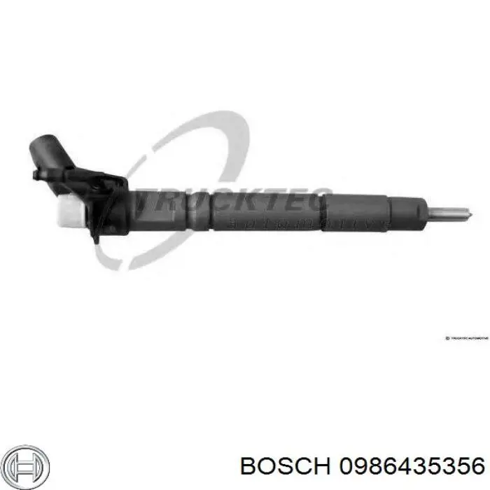 0986435356 Bosch inyector de combustible