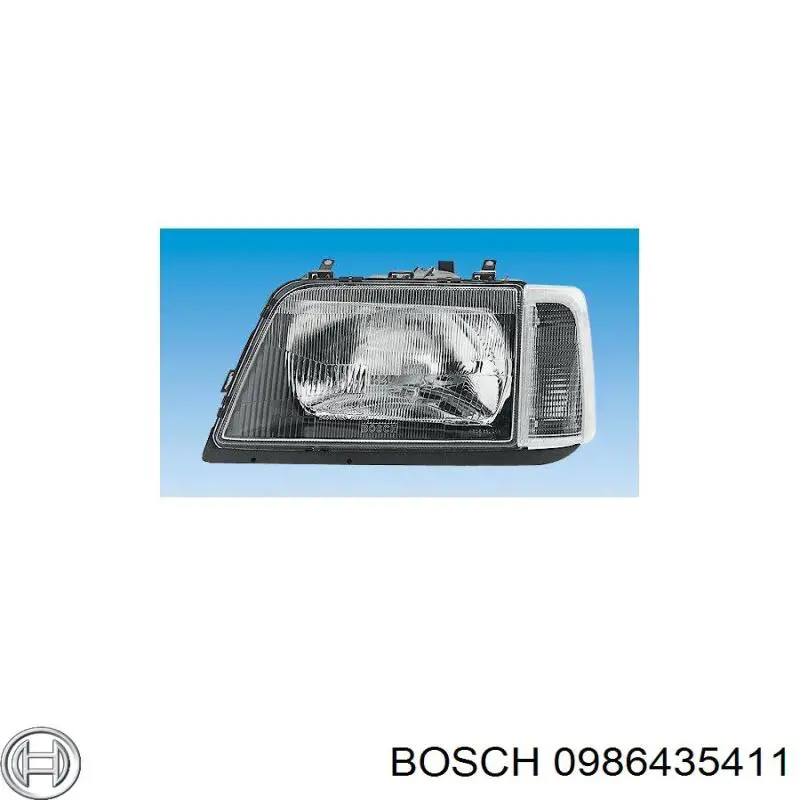 0 986 435 411 Bosch inyector de combustible