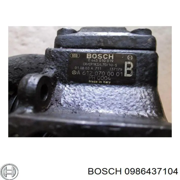 0 986 437 104 Bosch bomba de alta presión