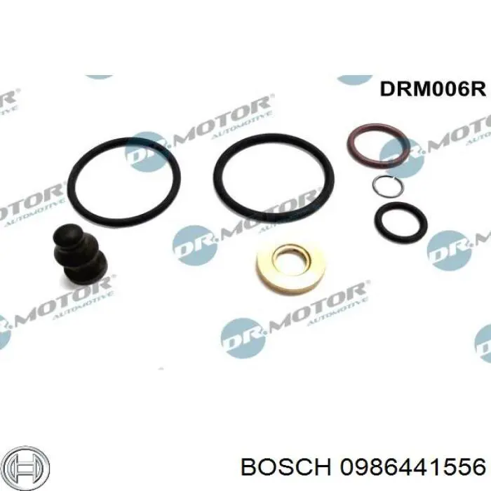 0986441556 Bosch inyector de combustible