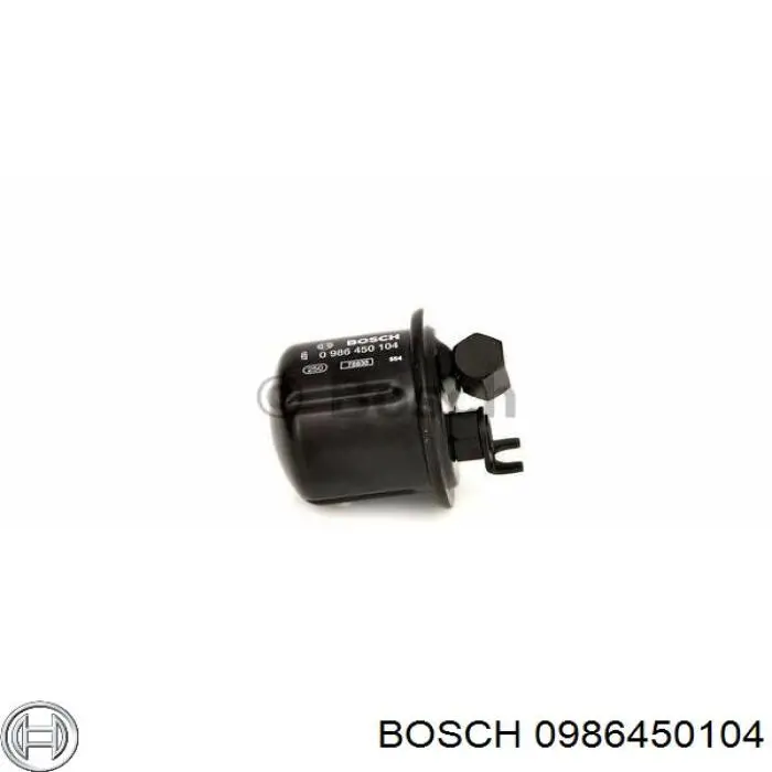 0986450104 Bosch filtro combustible