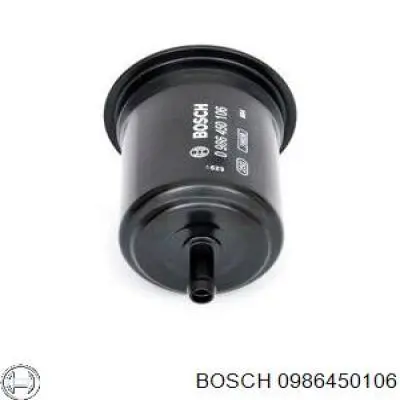 0986450106 Bosch filtro combustible