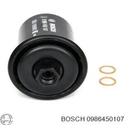 0986450107 Bosch filtro combustible