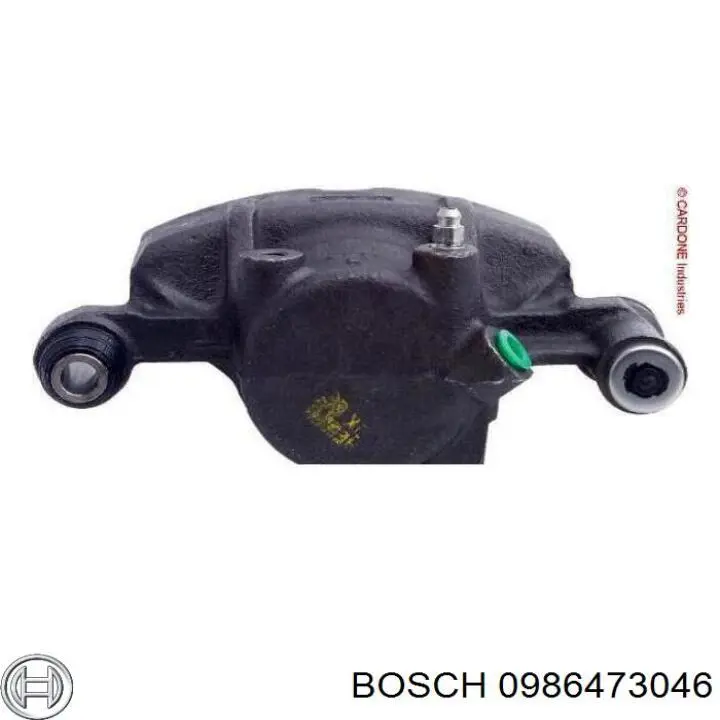 0986473046 Bosch pinza de freno delantera izquierda