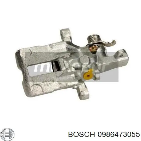 0 986 473 055 Bosch pinza de freno trasera izquierda