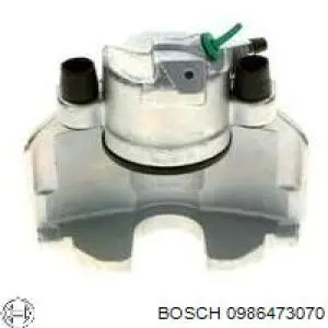 0986473070 Bosch pinza de freno delantera izquierda