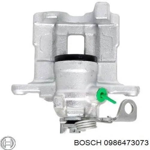 0 986 473 073 Bosch pinza de freno trasera izquierda