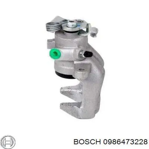 0 986 473 228 Bosch pinza de freno trasera izquierda