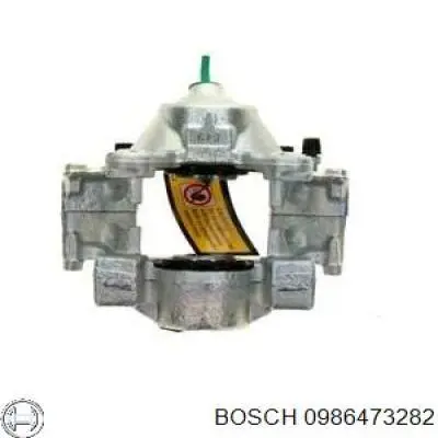 0 986 473 282 Bosch pinza de freno trasera izquierda