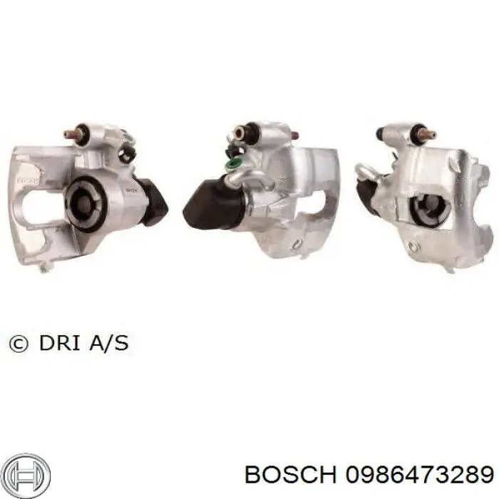 0986473289 Bosch pinza de freno delantera izquierda