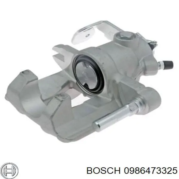 0986473325 Bosch pinza de freno trasera izquierda