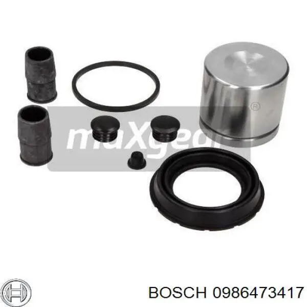 0986473417 Bosch pinza de freno delantera izquierda