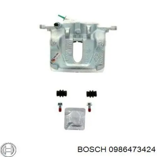 0 986 473 424 Bosch pinza de freno delantera izquierda