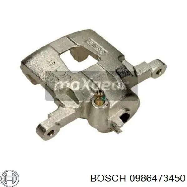 0 986 473 450 Bosch pinza de freno delantera izquierda