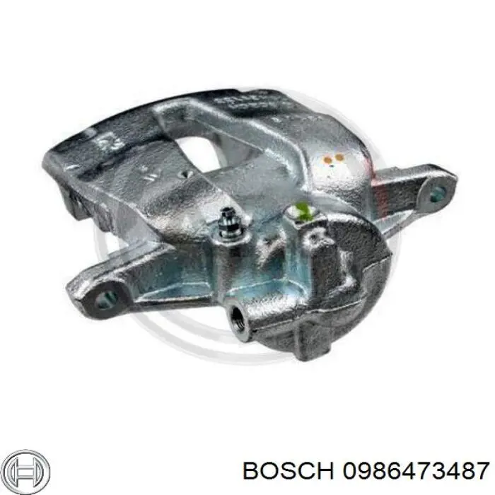 0 986 473 487 Bosch pinza de freno delantera izquierda