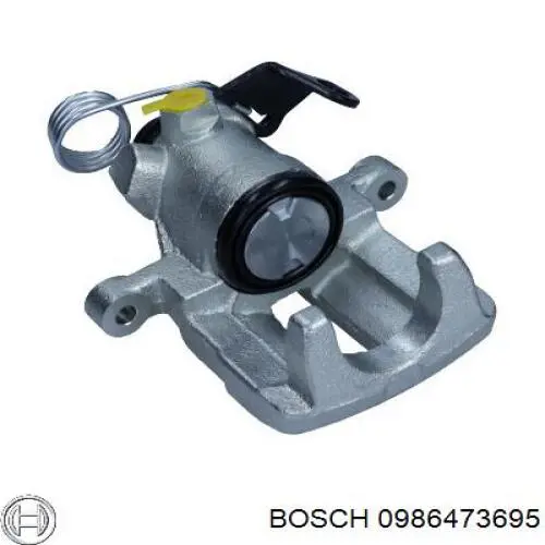 0986473695 Bosch pinza de freno trasera izquierda