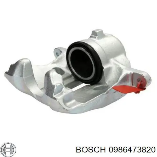 0986473820 Bosch pinza de freno delantera izquierda