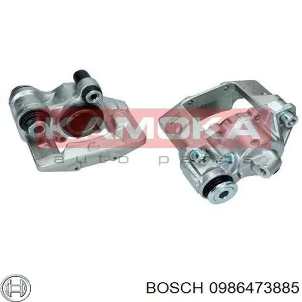 0986473885 Bosch pinza de freno delantera izquierda