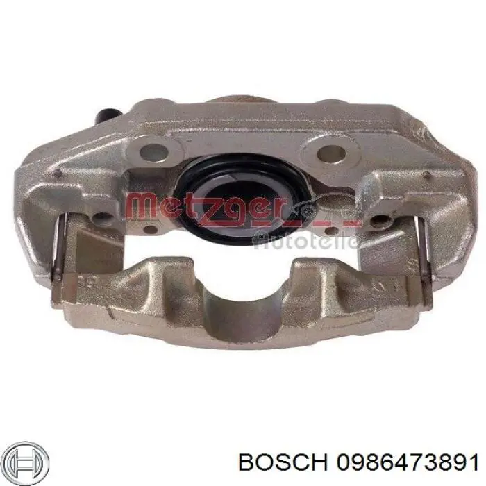 0986473891 Bosch pinza de freno delantera derecha