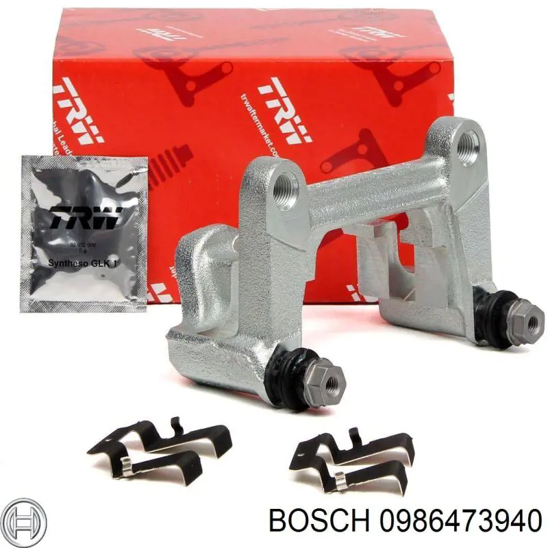 0986473940 Bosch pinza de freno delantera derecha