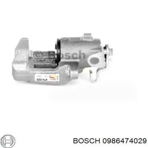 0986474029 Bosch pinza de freno trasero derecho