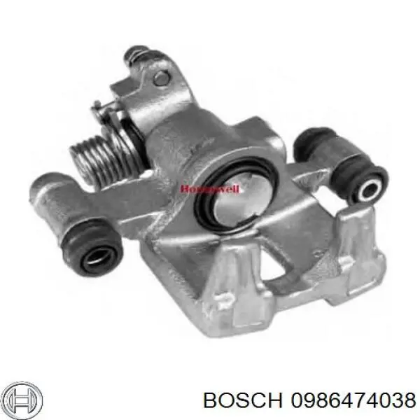 0986474038 Bosch pinza de freno trasero derecho