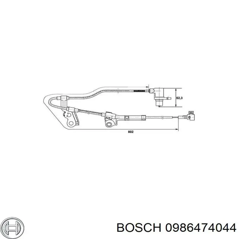  Pinza de freno delantera derecha para Mitsubishi Lancer 3 