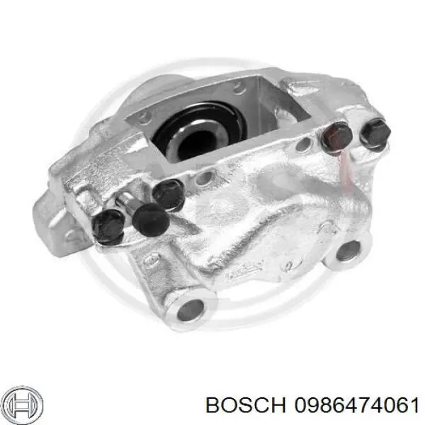 0986474061 Bosch pinza de freno trasero derecho