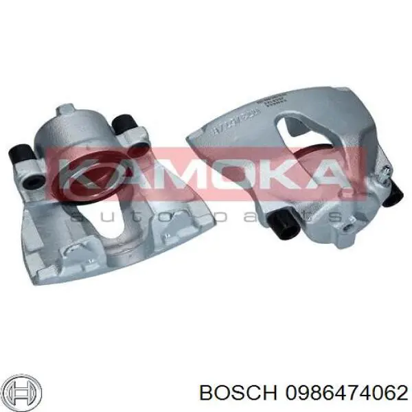 0986474062 Bosch pinza de freno delantera derecha