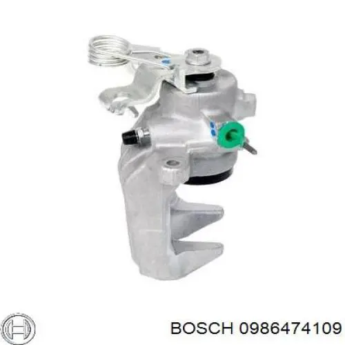 0986474109 Bosch pinza de freno trasero derecho