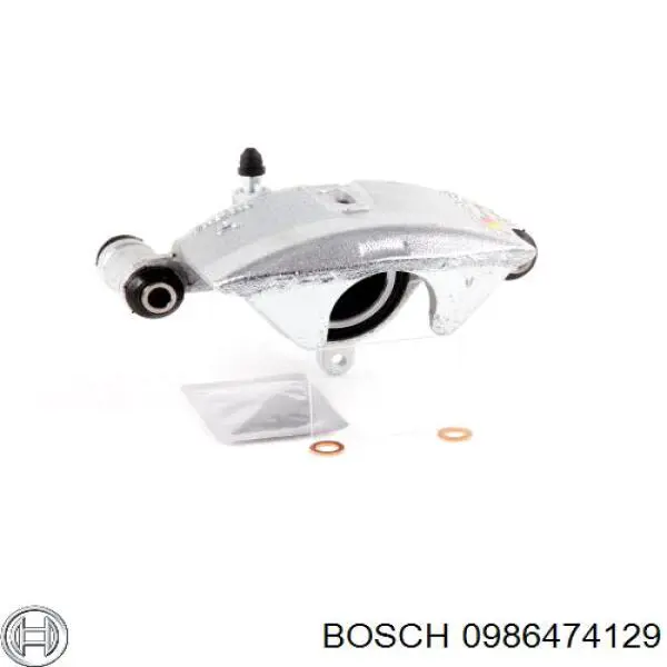 0986474129 Bosch pinza de freno delantera derecha