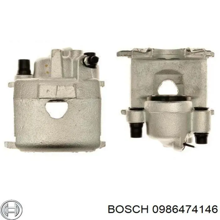 0986474146 Bosch pinza de freno delantera derecha