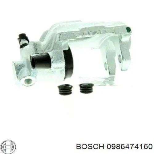 0 986 474 160 Bosch pinza de freno trasero derecho