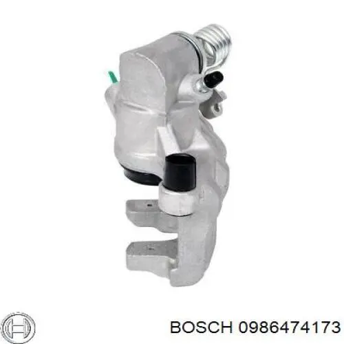 0 986 474 173 Bosch pinza de freno trasero derecho