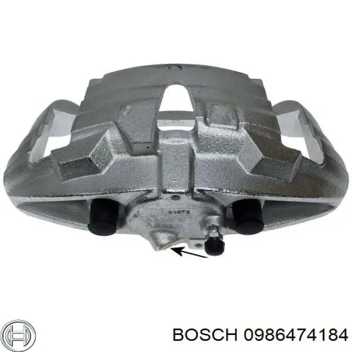 0986474184 Bosch pinza de freno delantera derecha