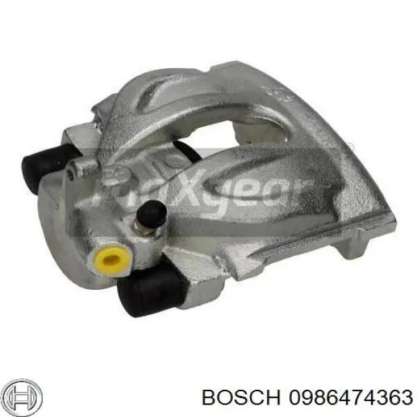 0986474363 Bosch pinza de freno trasero derecho