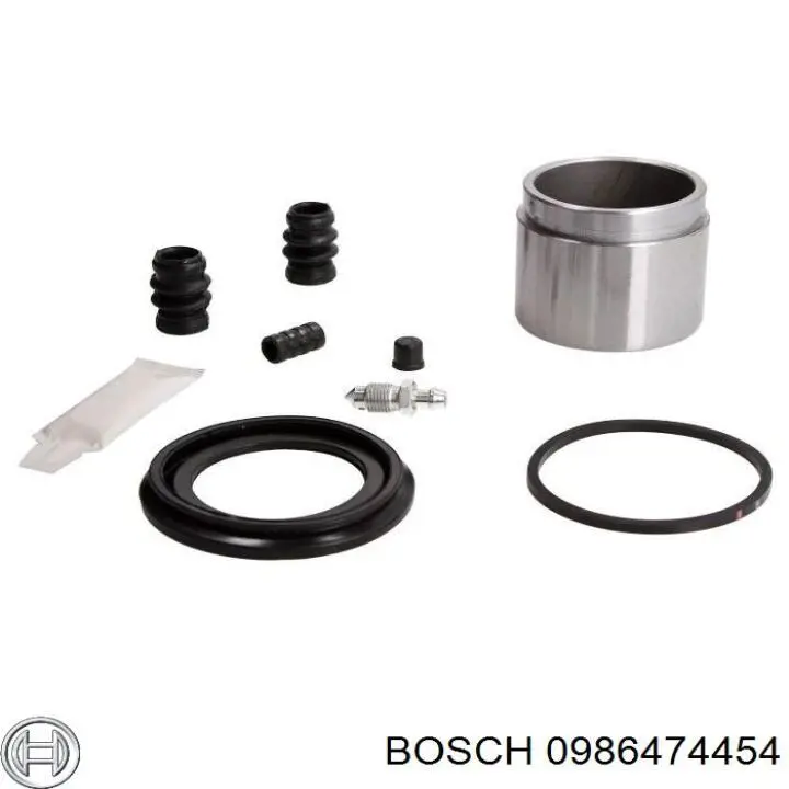 0986474454 Bosch pinza de freno delantera derecha