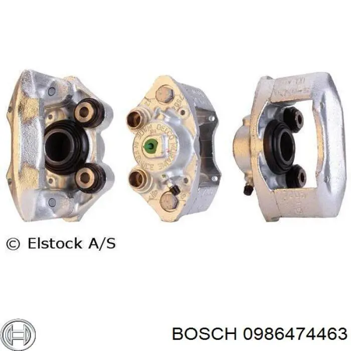 0986474463 Bosch pinza de freno delantera derecha