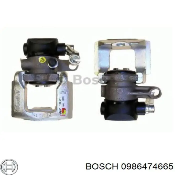 0986474665 Bosch pinza de freno delantera derecha